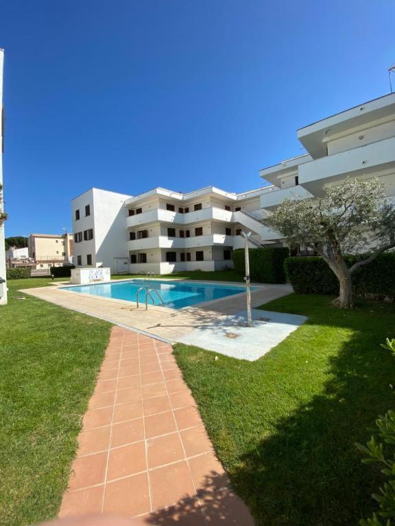 Apartamento Cala Montgo L' Escala Exteriör bild
