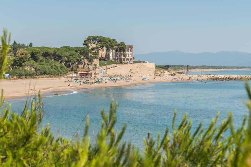 Apartamento Cala Montgo L' Escala Exteriör bild